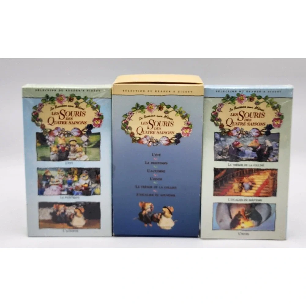 Les Souris des Quatre Saisons – Le Buisson aux Mûres – VHS FR – Readers Digest - Picture 2 of 5